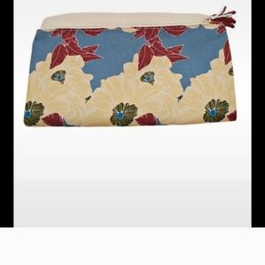 Rachel Pally Reversible Clutch Bag Floral Bloom Cream Purse